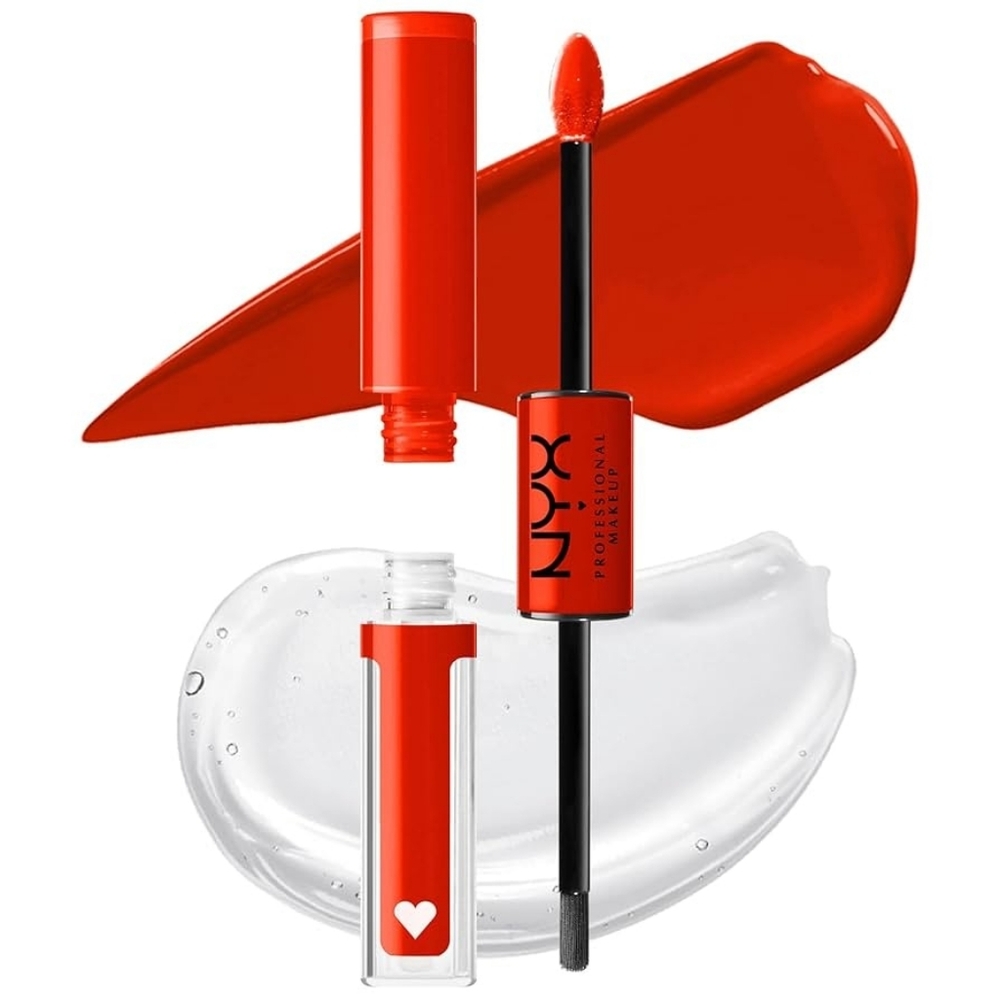 4 x NYX Shine Loud High Pigment Lip Shine, Stay Stuntin